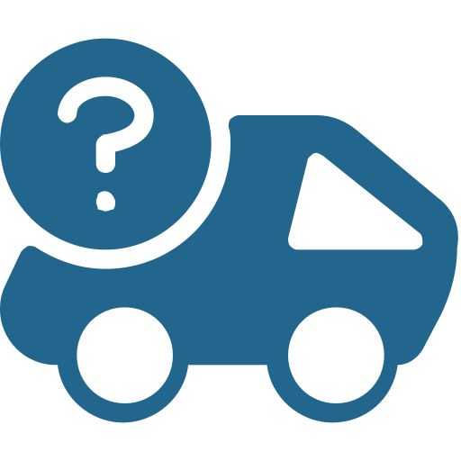 Icône question livraison